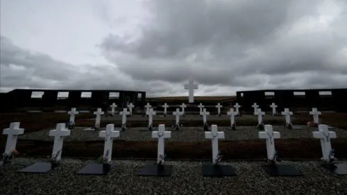 Identifican los cuerpos enterrados como NN en Malvinas