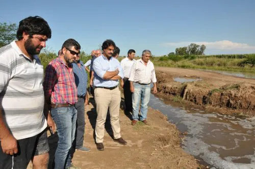 Sarquís confirmó a Campana obras en el Río Quinto por 900 millones de pesos