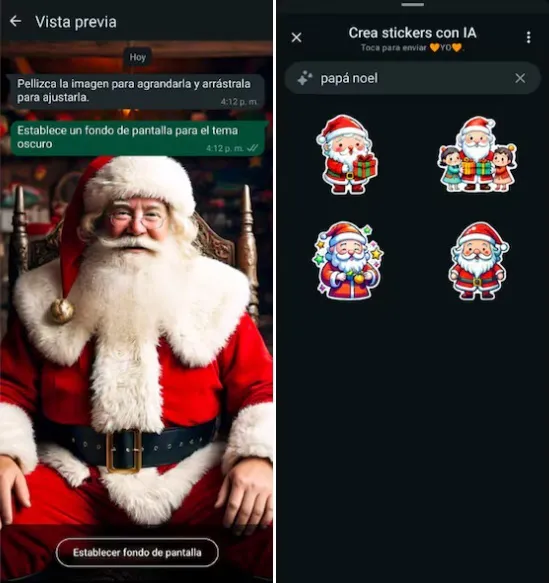 Papá Noel llega a WhatsApp para alegrar la Navidad: Cómo hablar con él y personalizar tu app Papá Noel llega a WhatsApp para alegrar la Navidad: Cómo hablar con él y personalizar tu app