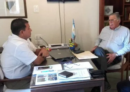 Pacheco se reunió con el senador López