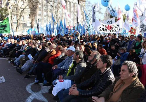 Para Peña la presencia de kirchneristas en la marcha "deslegitimó el reclamo"