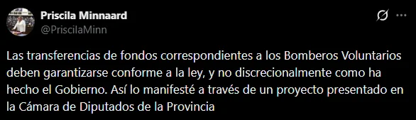 Priscila Minnaard en X