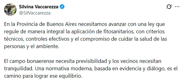 Vaccarezza en X.
