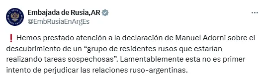 Embajada de Rusia en AR