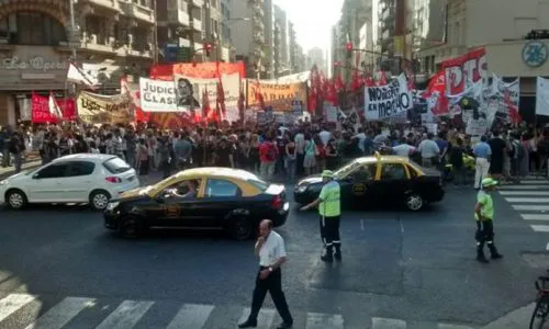 Cortaron Corrientes y Callao