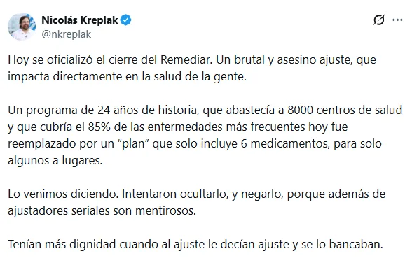 Kreplak en X.