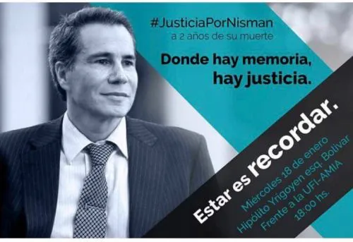 Nisman: Homenaje y pedido de justicia a 2 años de su muerte