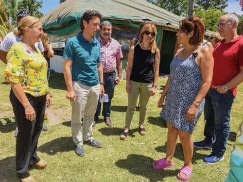 Mayol recibió a Sánchez Zinny