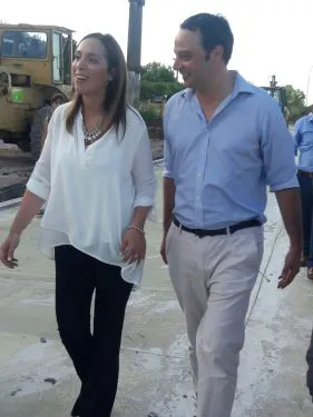 Finalmente, Vidal recorrió San Antonio de Areco
