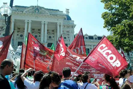 CICOP intima al gobierno y amenaza con un paro