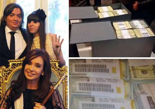 Encuentran más de 4 millones de dólares en la caja de Florencia Kirchner