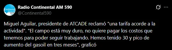 La postura de ATCADE