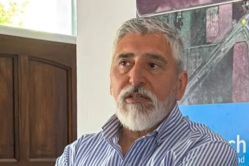 Juan Eduardo Apolonio Suárez, secretario de Seguridad de Tres Arroyos.