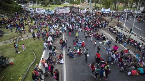 Hacer piquetes puede tener consecuencias