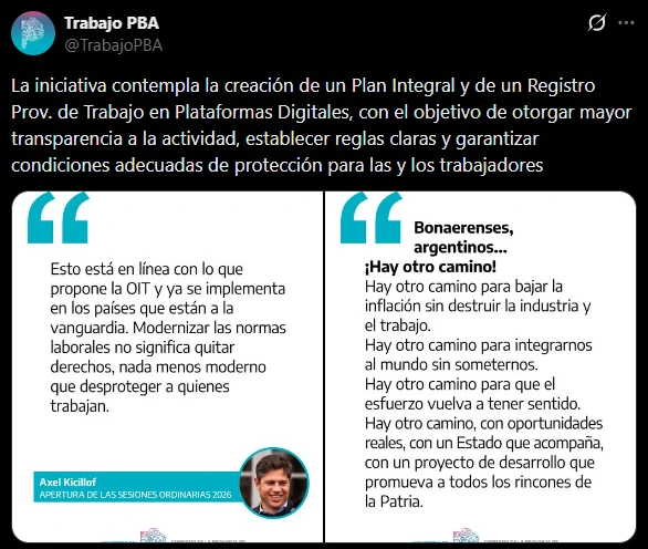 El Ministerio de Trabajo busca regular el empleo en plataformas digitales