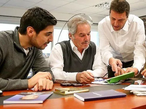 Facundo Moyano y Felipe Solá fieles a Sergio Massa