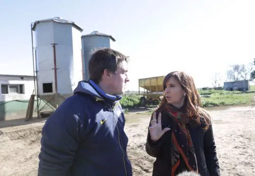 Cristina pone el foco en el consumo de la leche
