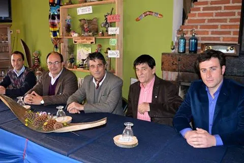 Etcheverry, Gasparini, Salomón y Ralinqueo analizaron el avance de obras