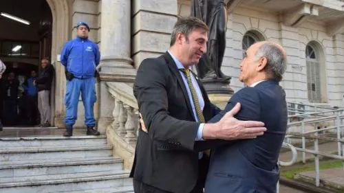 Luciani y el vicegobernador Salvador recorrieron Luján