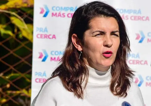 Mariel Fernández, intendenta de Morenos