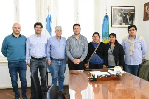 Aiola recibió al vicecónsul de Bolívia