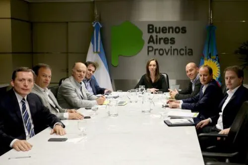 Vidal y Ritondo se reunió con intendentes para frenar la inseguridad del conurbano