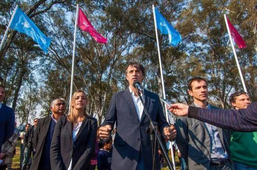 Petrecca y Bullrich presentaron en Junín el Proyecto Jornada extendida