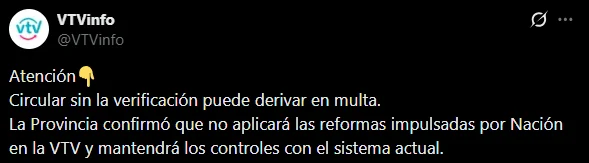 La VTV abre un nuevo frente de tensión entre Nación y Provincia