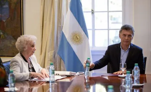 "Si pudimos con Videla, vamos a poder con Macri", afirmó Estela de Carlotto