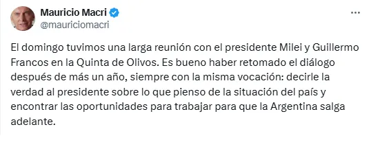 XMauricio Macri