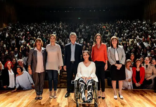 Macri: “Las mujeres son mejores que los hombres”