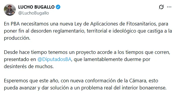 Bugallo en X.
