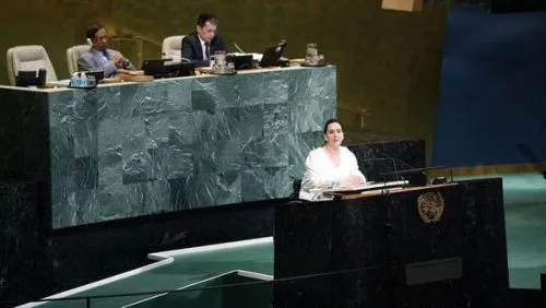 Michetti pidió por Malvinas en la ONU