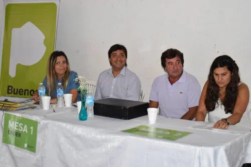 Acerbo celebró ‘la puesta de ganchos’