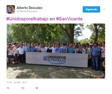 Comenzó el encuentro del PJ en San Vicente