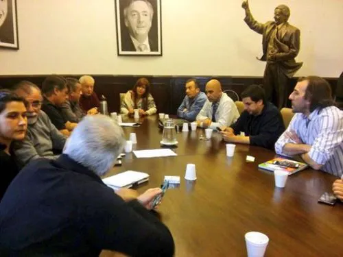Díaz Pérez se mostró preocupado por la pérdida del empleo en Baradero