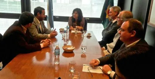 Castelli analizó con Ortiz la situación del Hospital de Darregueira