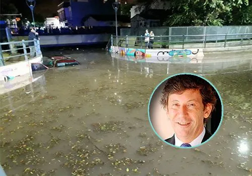 Critican a Posse por las inundaciones en San Isidro