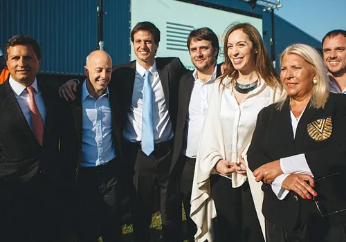 Macri pegó el faltazo y Carrió sorprendió a Vidal en un acto