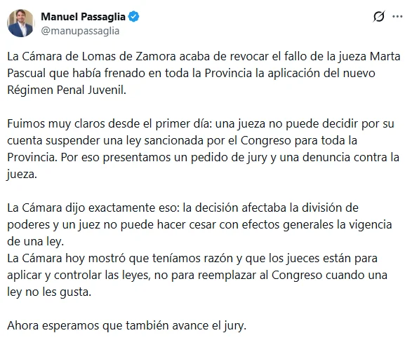 Passaglia en X.