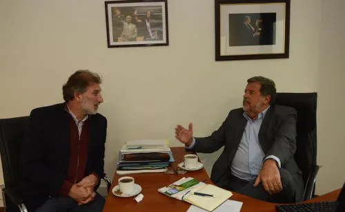 Cocino y Elustondo avanzaron en una agenda de trabajo común
