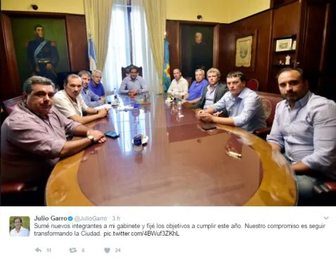 Garro sumó a peronistas y radicales a su gabinete