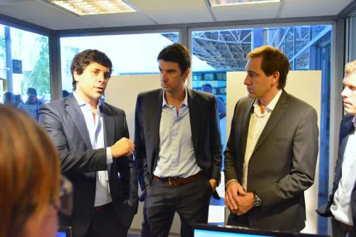 García de Luca y Garro inauguraron un centro de documentación en La Plata