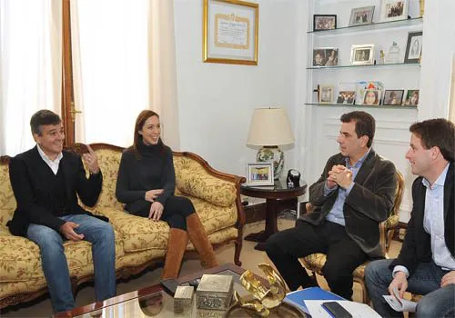 Tras la amenaza narco, Vidal dio su apoyo al intendente de Hurlingham