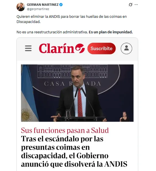 German Martínez X Andis