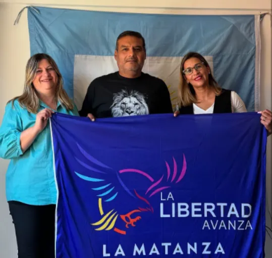 Lorena Ramos, Luis Ontivero y Cecilia Zacarías