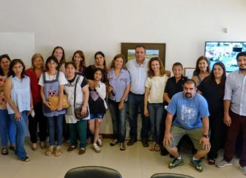 Olaeta reafirmó su compromiso con la educación
