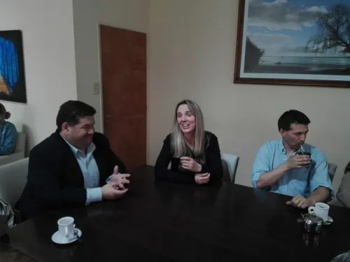 González visitó Berisso y lanzó elogios a la gestión de Nedela