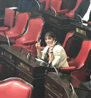 Teresa García juró y presidirá el Bloque de Unidad Ciudadana