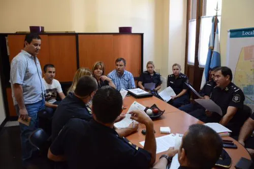 Gómez puso en funcionamiento el botón antipánico